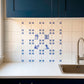 4er-Set Delft-Motiv-Fliesen · 65% sparen