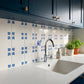 4er-Set Delft-Motiv-Fliesen · 65% sparen