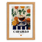Carajillo – Spanish Coffee, Espresso Bar Print, set in oak frame