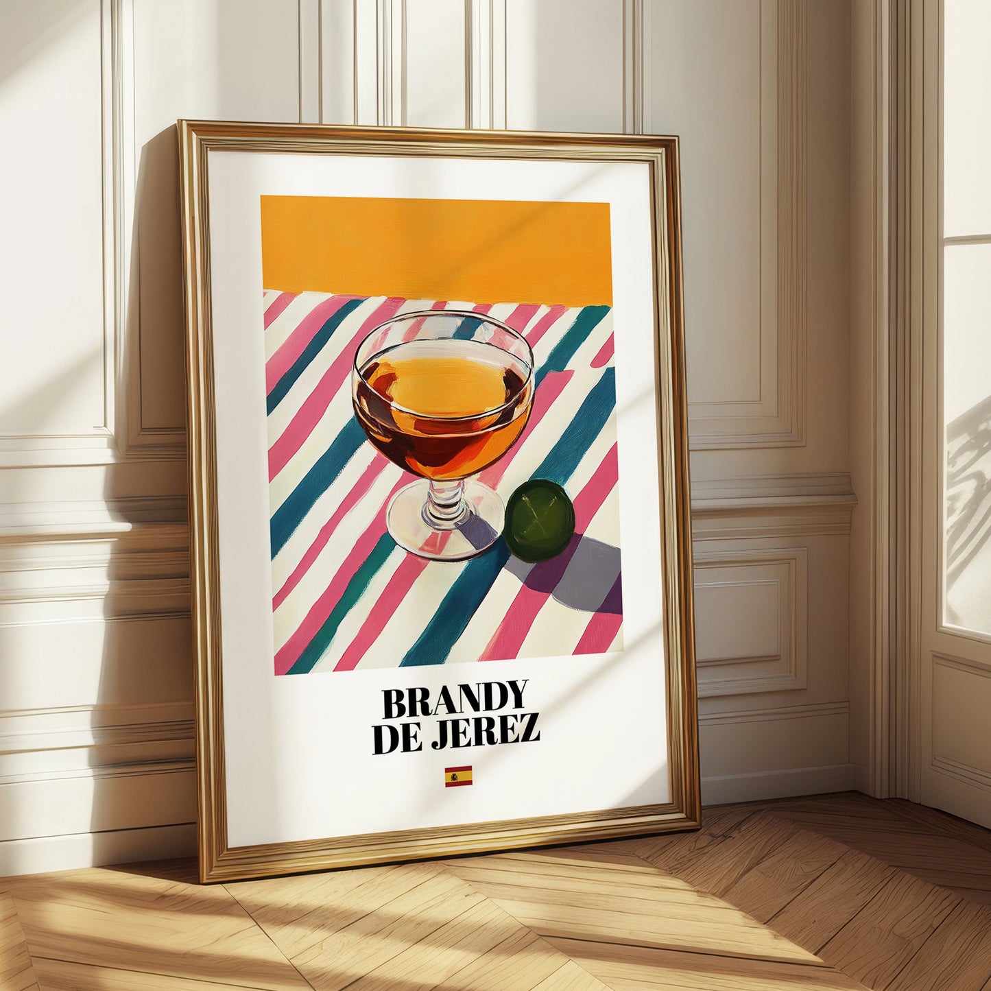 Brandy de Jerez – Spanish Spirit Drink, Sky Bar Painting