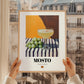 Mosto – Spanish Beverage Drink, Cocktail Lounge Poster, styled in a charming Paris street view