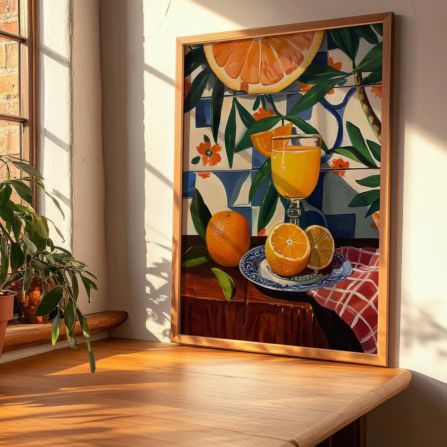 Agua de Valencia – Spanish Cocktail Drink, Hotel Lobby Wall Art, clean layout with no caption