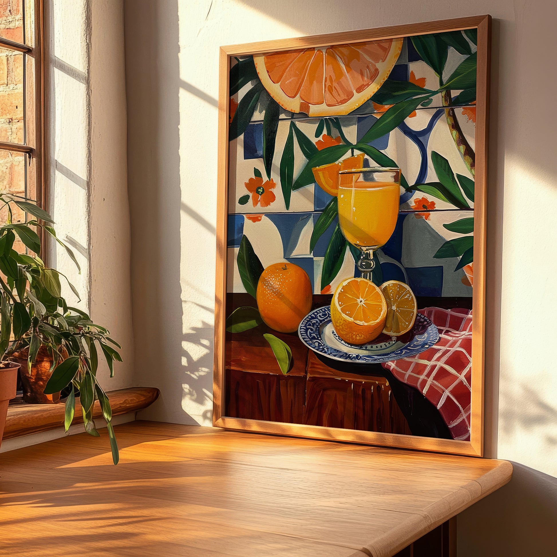 Agua de Valencia – Spanish Cocktail Drink, Hotel Lobby Wall Art, clean layout with no caption