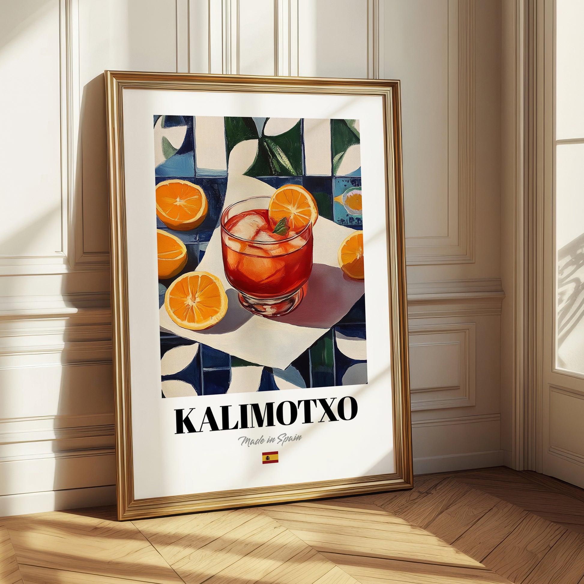 Kalimotxo – Spanish Cocktail Drink, Sky Bar Painting