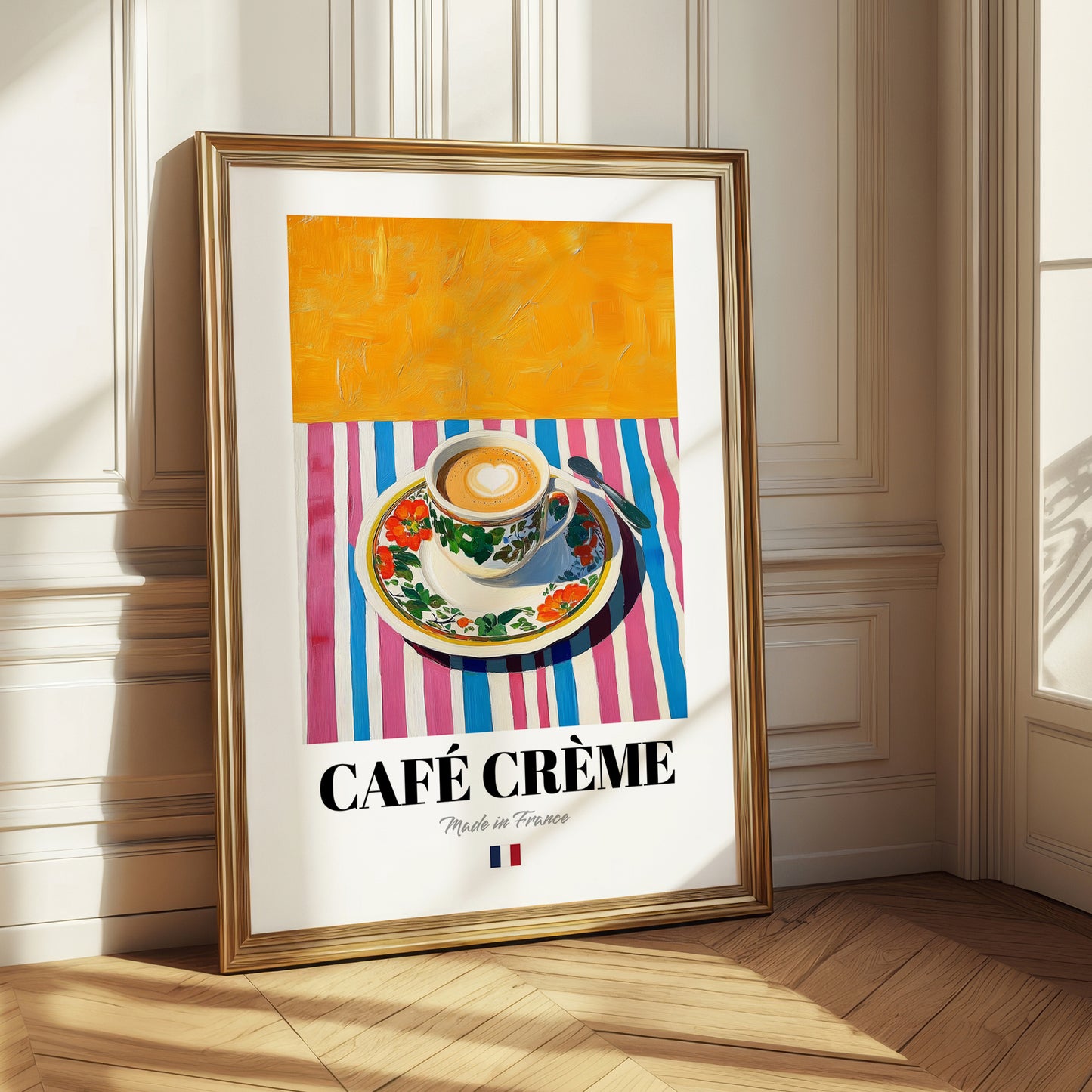 Café Crème – French Coffee, Espresso Bar Wall Art