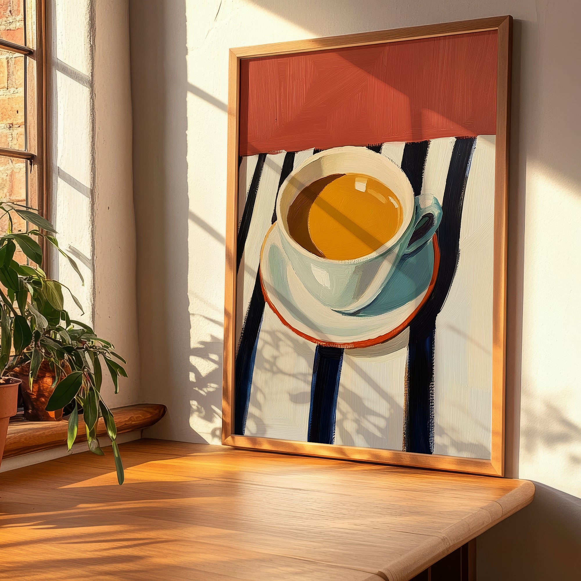 Café Allongé – French Coffee, Book Café Wall Decor, clean layout with no caption