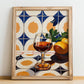 Cognac – French Spirit Drink, Hotel Lobby Art, no-text version framed in wood