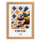 Cognac – French Spirit Drink, Hotel Lobby Art, set in oak frame
