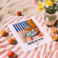Armagnac – French Spirit Drink, Cocktail Lounge Wall Art, unframed on coastal sand