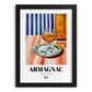 Armagnac – French Spirit Drink, Cocktail Lounge Wall Art, in sleek black frame