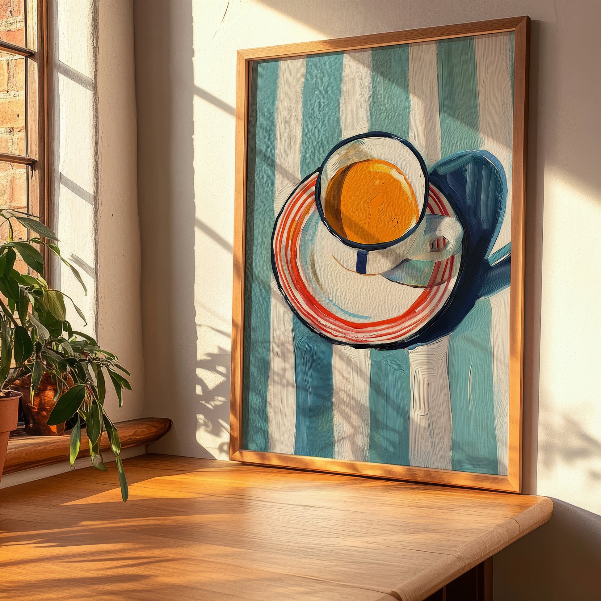 Espresso – Italian Coffee, Café Poster, clean layout with no caption
