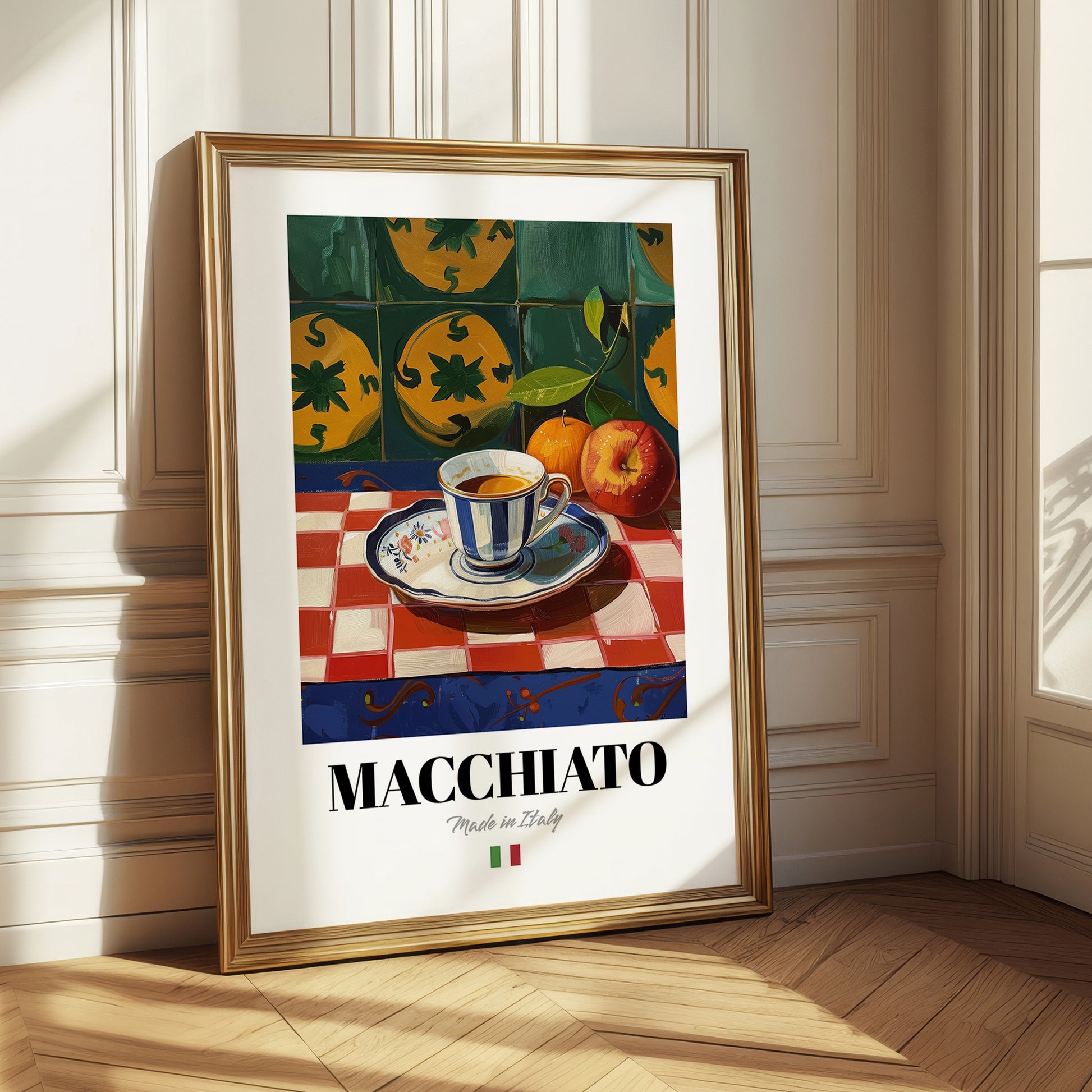 Macchiato – Italian Coffee, Café Poster