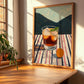Chinotto – Italian Beverage Drink, Cocktail Lounge Poster, clean layout with no caption