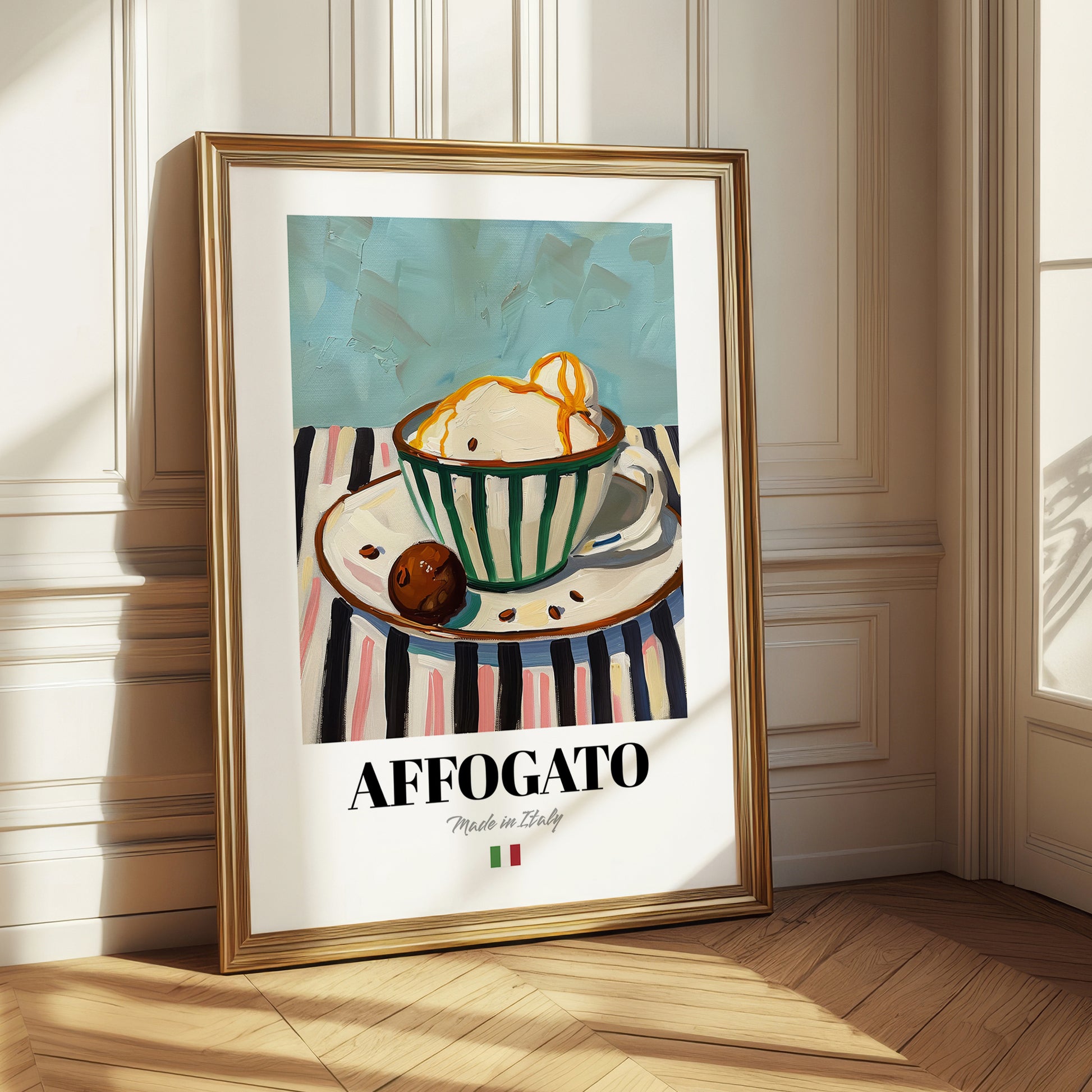 Affogato – Italian Coffee, Konditorei Wall Art