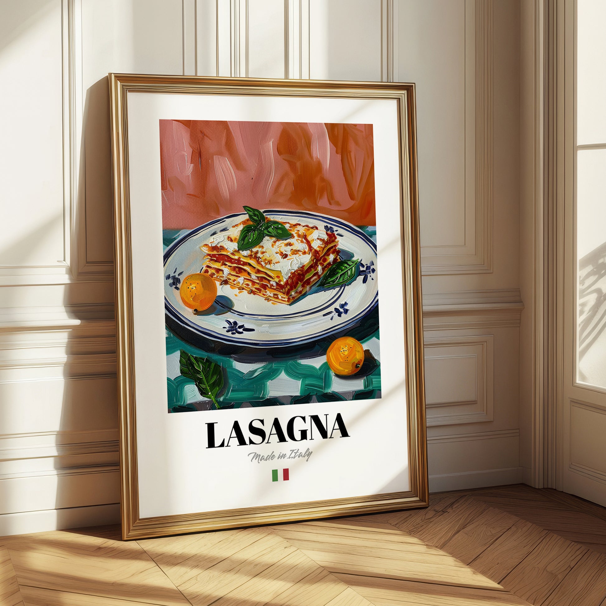 Lasagna – Italian Pasta, Trattoria Still Life