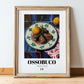 Ossobuco – Italian Stew Dish, Restaurant Painting, in wooden frame leaning on the floor