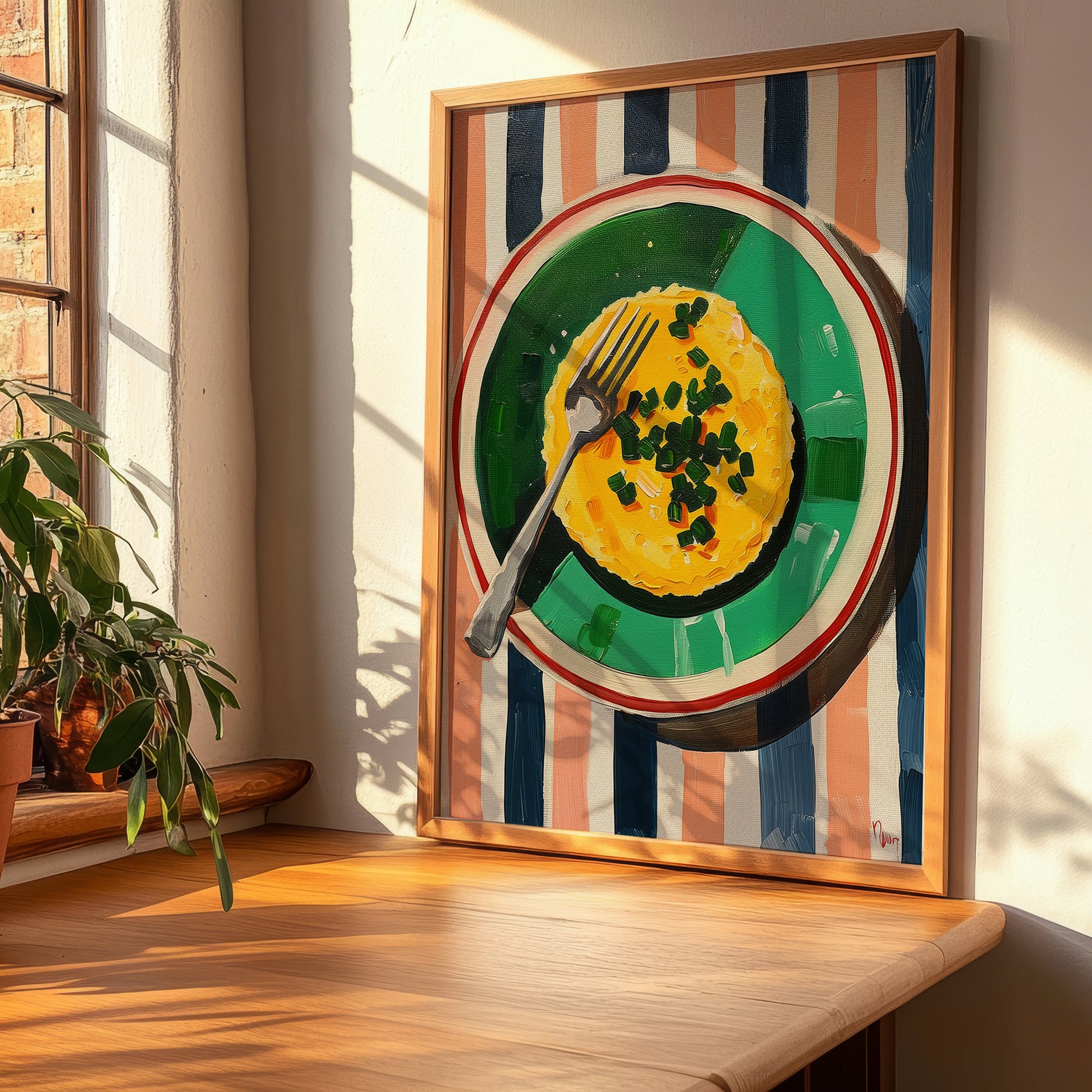 Polenta – Italian Dish, Restaurant Poster, clean layout with no caption