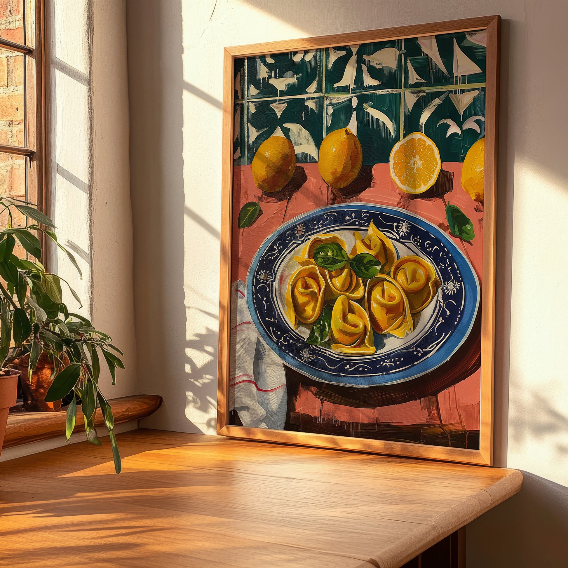 Tortellini – Italian Pasta, Ristorante Still Life, clean layout with no caption