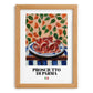 Prosciutto di Parma – Italian Meat Dish, Restaurant Poster, set in oak frame