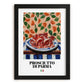Prosciutto di Parma – Italian Meat Dish, Restaurant Poster, in sleek black frame