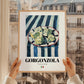 Gorgonzola – Italian Cheese Dish, Café Poster, styled in a charming Paris street view