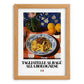 Tagliatelle al ragù alla Bolognese – Italian Pasta, Trattoria Still Life, set in oak frame