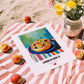 Chǎofàn – Oil Painting, Chinese Food Painting, unframed on coastal sand