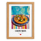 Chow Mein – Oil Painting, Chinese Food Wall Decor, set in oak frame
