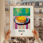 Dàn Tǎ – Art, Chinese Dessert Wall Painting, styled in a charming Paris street view