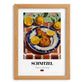Schnitzel – Oil Painting, German Food Wall Decor, set in oak frame