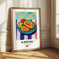 Schnitzel – Oil Painting, German Food Print