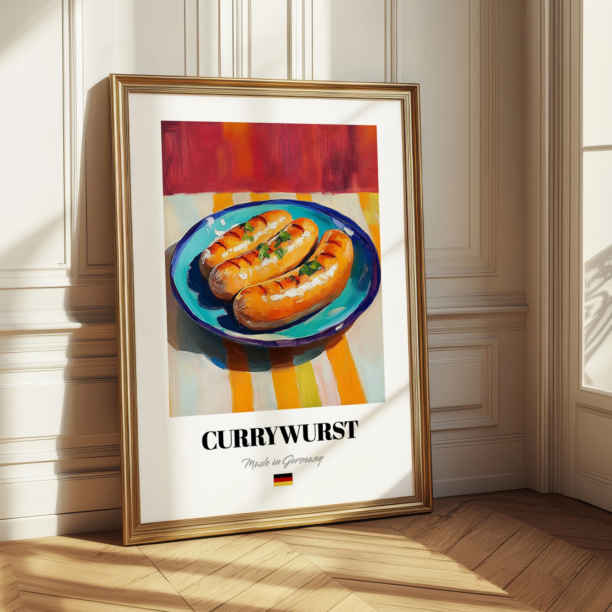 Currywurst – Art, German Food Still Life