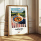 Gazpacho  Hilltop Café Scene, Spanish Food Painting
