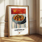 Albóndigas – Colorful Oil Painting, Spanish Food Poster