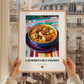 Caldereta de Langosta – Art, Spanish Food Poster, styled in a charming Paris street view