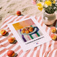 Canelés de Bordeaux – Art, French French Pastry Still Life, unframed on coastal sand