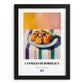 Canelés de Bordeaux – Art, French French Pastry Still Life, in sleek black frame