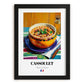 Cassoulet – Oil Painting, French Food Still Life, in sleek black frame