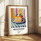 Mille-Feuille – Oil Painting, French French Pastry Painting 