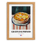 Gratin Dauphinois – Oil Painting, French Food Painting, set in oak frame