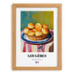 Gougères – Art, French French Pastry Poster, set in oak frame