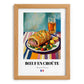 Bœuf en Croûte – Art, French Food Still Life, set in oak frame