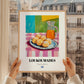 Loukoumades – Art, Greek Dessert Wall Decor, styled in a charming Paris street view