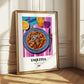 Esquites – Colorful Oil Painting, Mexican Food Wall Art