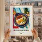 Huevos Rancheros – Art, Mexican Food Wall Painting, styled in a charming Paris street view