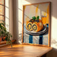 Makowiec – Oil Painting, Polish Dessert Wall Decor, clean layout with no caption