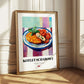 Kotlet Schabowy – Colorful Oil Painting, Polish Food Wall Decor