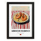 Arroz de Marisco – Art, Portuguese Food Wall Art, in sleek black frame
