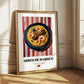 Arroz de Marisco – on Striped Tablecloth, Portuguese Food Wall Decor