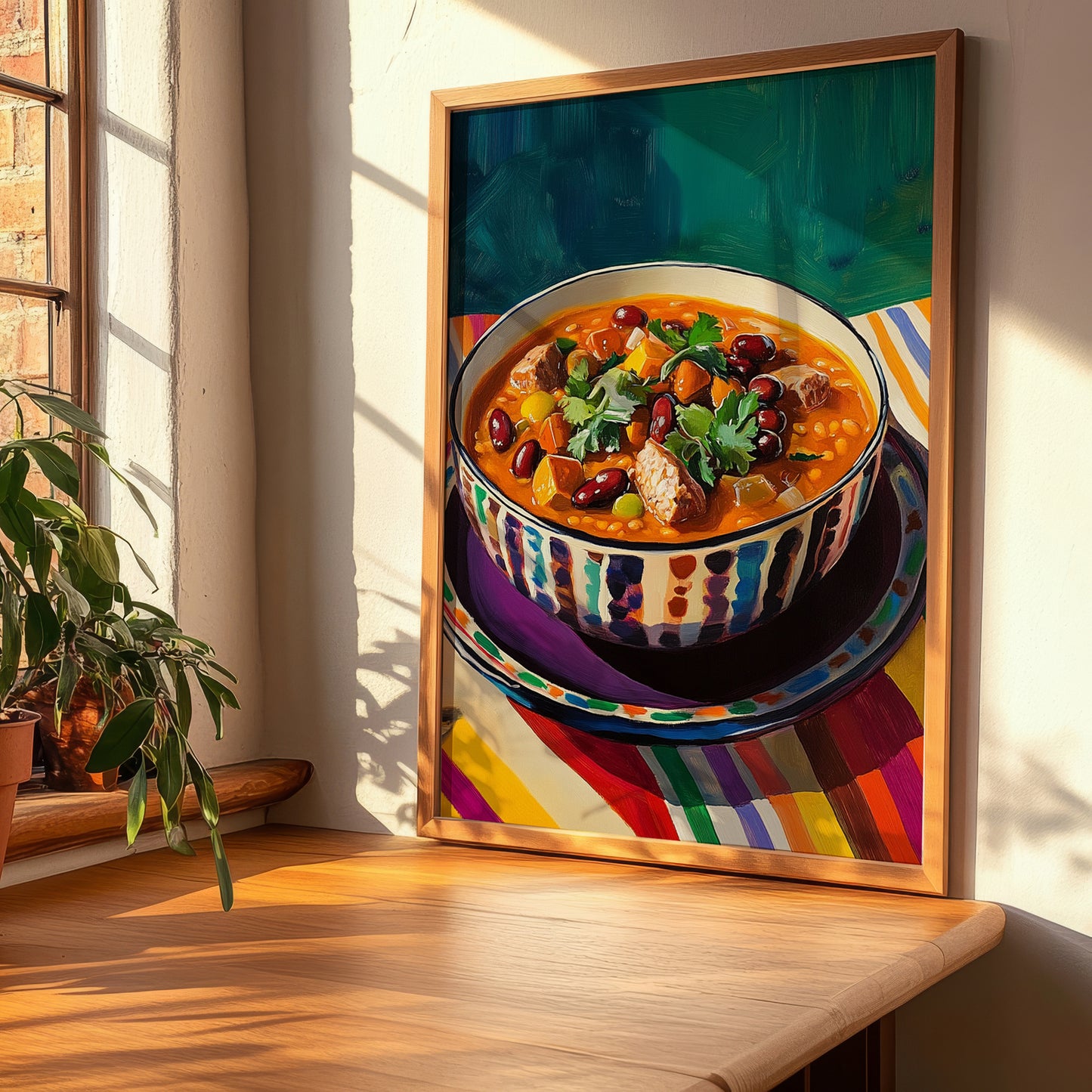 Feijoada à Transmontana – Art, Portuguese Food Illustration, clean layout with no caption